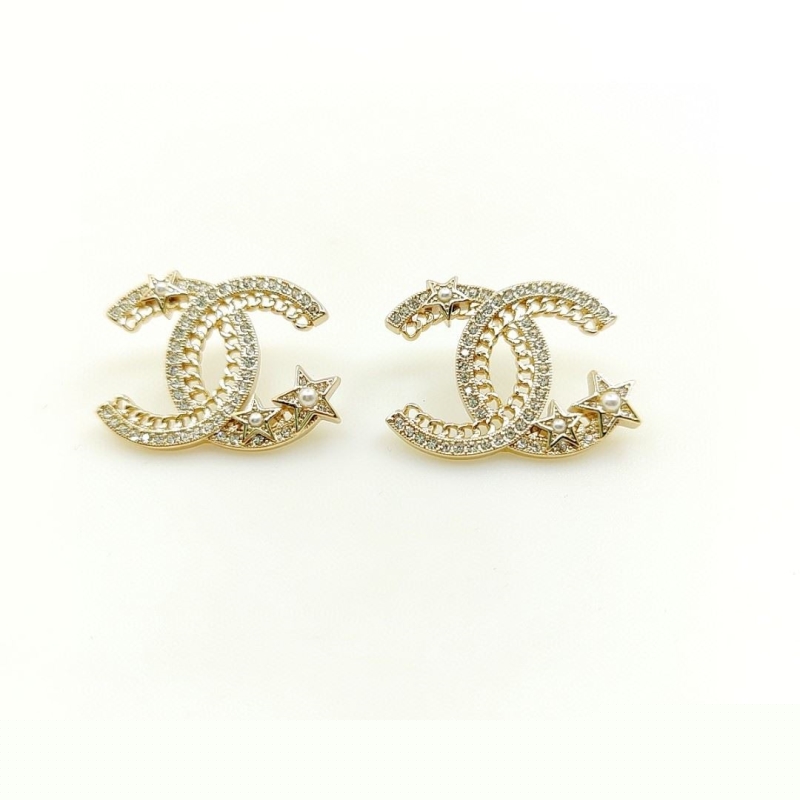 Ch*el earrings